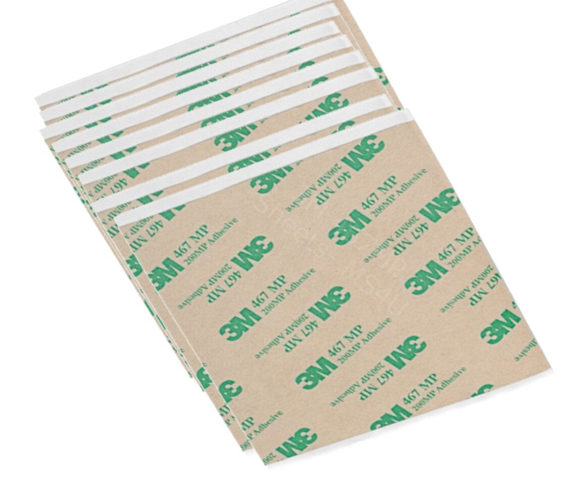 Pack of adhesive sheets with 3M logo.