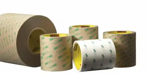 Roll of Scotch tape on a white background
